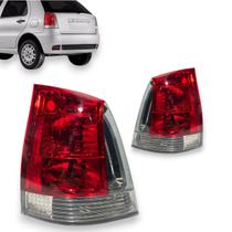 Lanterna traseira fiat palio 2007 2008 a 2015 esquerdo fume