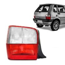 Lanterna Traseira Fiat Uno Pitbull 2004 2005 2006 2007 2008 2009 2010 Rubi Ré Cristal