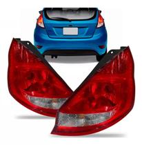 Lanterna Traseira Fiesta Hatch 2013 A 2018 Colmeia Bicolor