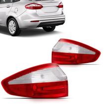Lanterna Traseira Fiesta New Sedan 2013 A 2018 Canto Bicolor Lanterna Traseira Fiesta New Sedan 2013 A 2018 Canto Bicolor