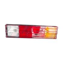 Lanterna traseira - ford/ mb - lente borda reforcada/ com vigia/ tricolor - pl07162209