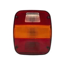 Lanterna Traseira Ford Volks Marmitão Âmbar Lado Esquerdo Com Vigia Branco Lantersul Lanterna Traseira Ford Volks Marmitão Âmbar Lado Esquerdo Com Vigia Branco Lantersul