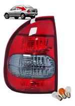 Lanterna traseira fume corsa sedan classic lado esquerdo (motorista) 2007 2008 2009 2010