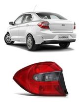 Lanterna Traseira Fume Ford KA Sedan 2019 2020 Esquerdo