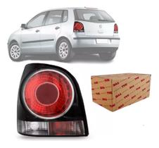 Lanterna Traseira Fumê Polo Hatch 2007 A 2014 - Lado Esquerdo (Motorista)