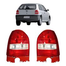 Lanterna Traseira Gol G3 1999 2000 2001 2002 a 2005 Cristal