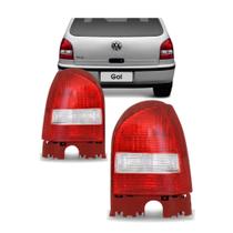 Lanterna Traseira Gol G3 2000 2001 A 2005 Bicolor Cristal
