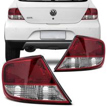 Lanterna Traseira Gol G5 2009 2010 2011 2012 Bicolor Cristal