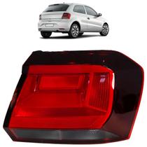 Lanterna Traseira Gol G7 G8 2016 A 2023 Fumê com Desenho Tridimensional