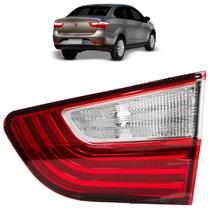 Lanterna Traseira Grand Siena 2012 2013 2014 2015 2016 2017 2018 2019 2020 2021 Estriado Acrílico Bicolor PortaMalas