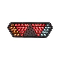 Lanterna Traseira Guerra Motion Black Cristal LED 12/24v LE Lantersul Lanterna Traseira Guerra Motion Black Cristal LED 12/24v LE Lantersul