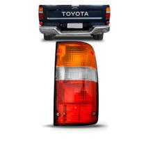 Lanterna traseira hilux srv 2002 2003 2004 tricolor