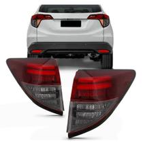 Lanterna Traseira Hrv 2019 2020 2021 Com Led Mala Fume