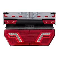 Lanterna Traseira Implementos Guerra Universal 12V Led Le