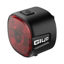 Lanterna Traseira Inteligente GlYO Para Bicicleta, Recarregável via USB, À Prova d'Água IP66 Para Lanterna Traseira Inteligente GlYO Para Bicicleta, Recarregável via USB, À Prova d'Água IP66 Para