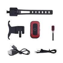 Lanterna Traseira Inteligente Recarregável USB-C Com Sensor De Freio Para Bicicleta Luzes De Lanterna Traseira Inteligente Recarregável USB-C Com Sensor De Freio Para Bicicleta Luzes De