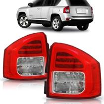 Lanterna traseira jeep compass 2011 2012 2013 com led