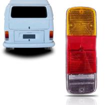 Lanterna traseira kombi clipper 1975 á 2009 âmbar