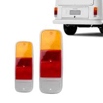 Lanterna Traseira Kombi Clipper 1976 A 2014 Tricolor