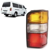 Lanterna Traseira L300 1993 1994 1995 1996 1997 Tricolor Estriada Acrílico Carcaça Preta Lanterna Traseira L300 1993 1994 1995 1996 1997 Tricolor Estriada Acrílico Carcaça Preta