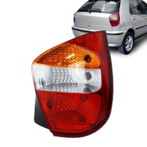 Lanterna traseira lado direito Palio 01 a 03 carcaça preta