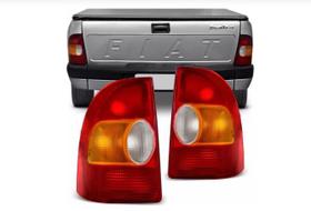 Lanterna Traseira Lado Esquerdo Fiat Strada 1998 Até 2000 Lanterna Traseira Lado Esquerdo Fiat Strada 1998 Até 2000