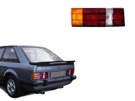 Lanterna Traseira Lado Esquerdo Ford Escort Ghia 1982 1983 1984 1985 1986 - Tricolor - HAWK
