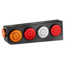 Lanterna traseira led 24v sem aba lado esquerdo iva l3027e Lanterna traseira led 24v sem aba lado esquerdo iva l3027e