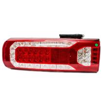 Lanterna Traseira Led Actros Após 2019 24V Lado Passageiro Sem Vigia Com Sirene Ré 7 Vias - PRADOLUX PL0914.31.69