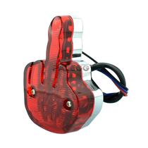 Lanterna Traseira LED Branca Universal Para Motocicleta Harley Chopper Luz De Parada Personalizada Lanterna Traseira LED Branca Universal Para Motocicleta Harley Chopper Luz De Parada Personalizada