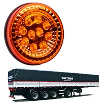 Lanterna Traseira LED Facchini 125mm Âmbar Bivolt Lanterna Traseira LED Facchini 125mm Âmbar Bivolt