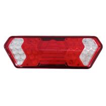 Lanterna Traseira Led Implemento Guerra 2012 Em diante Bivolt LD 5 Vias Lanterna Traseira Led Implemento Guerra 2012 Em diante Bivolt LD 5 Vias