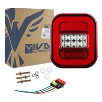 LANTERNA TRASEIRA LED MARMITAO marmita NIX 12V 24V LD OU LE