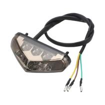 Lanterna Traseira LED Mini 12V Para Motocicleta, Luz De Freio Para Moto Off-Road, ATV, Chopper, Lanterna Traseira LED Mini 12V Para Motocicleta, Luz De Freio Para Moto Off-Road, ATV, Chopper,