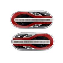 Lanterna Traseira LED Módulo R Exclusiva Bivolt 12v 24v Par Sinalsul