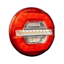 Lanterna traseira Led Multifunção Teros Bivolt 12v 24v 810880325 Braslux