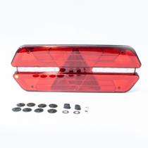 Lanterna Traseira Led Triplo X Gerra Librelato 12 Volts Com Seta Direito - Pradolux - PL1452.11.47