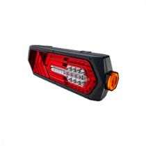 Lanterna Traseira LED Turn Completa Bivolt 12v 24v Fixação Superior Sinalsul Lado Esquerdo
