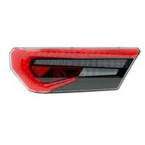 Lanterna traseira LED Volkan 12v 24v sequencial Braslux Lado Esquerdo Lanterna traseira LED Volkan 12v 24v sequencial Braslux Lado Esquerdo