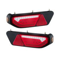 Lanterna Traseira Librelato Duct Wide III Completa 12v 24v Multifunção Par Braslux