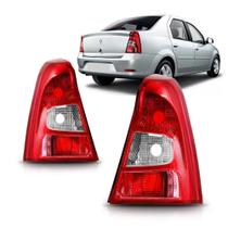 Lanterna Traseira Logan 2011 2012 2013 Bicolor