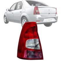 Lanterna traseira logan 2011 2012 a 2013 bicolor ld esquerdo