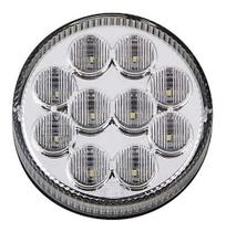 Lanterna Traseira Luz de Ré LED CR 24 volts Ø 9.60 cm Ônibus Caminhão Carreta Bugue