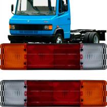 Lanterna Traseira Mb 710 e Mb 710 Plus Completa Caminhão Mercedes Kit 2 Peças