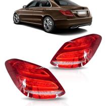 Lanterna Traseira Mercedes C180 2015 2016 2017 2018 com LED Lanterna Traseira Mercedes C180 2015 2016 2017 2018 com LED