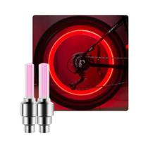 Lanterna Traseira Mini LED Para Bicicleta 2PCS, Tampa De Válvula De Pneus MTB, Luz Neon Para Raios Lanterna Traseira Mini LED Para Bicicleta 2PCS, Tampa De Válvula De Pneus MTB, Luz Neon Para Raios