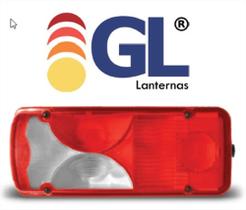 Lanterna Traseira Modelo S4 Tipo Scania LD Full LED com conector - GL6028LED