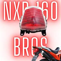 Lanterna Traseira Moto Nxr 160 Bros 2015 á 2021 c/ Soquete - VALPLAS