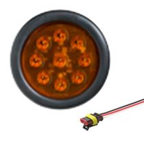 Lanterna Traseira Multifunção Bivolt Âmbar Fixação Frontal Lanterna Traseira Multifunção Bivolt Âmbar Fixação Frontal