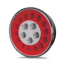 Lanterna Traseira Multifunção LED Vermelha 12v 24v Posição Freio Direcional Pradolux